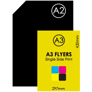 A3 Flyers – Single-Sided